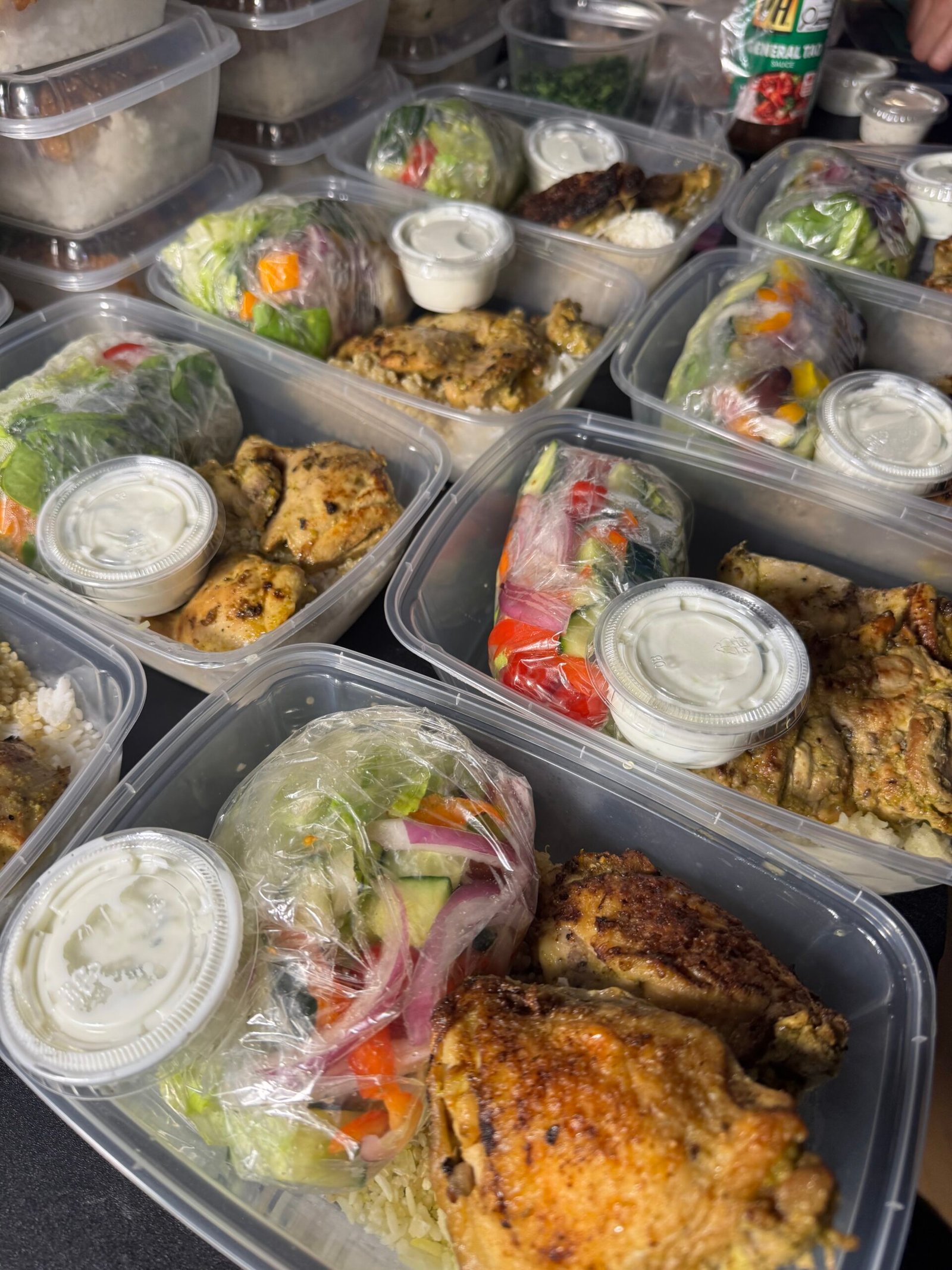 Meal Prep Montreal containers from Prep'd by Legacy